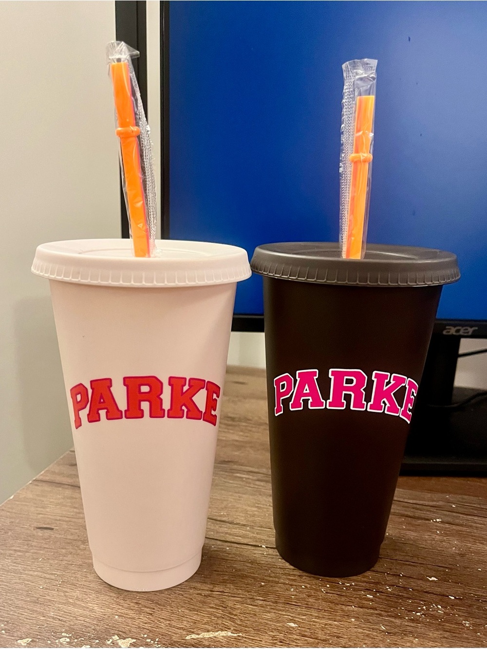 LIMITED EDITION PARKE x DUNKIN' COLLAB NEW Reusable Tumbler Cup Espresso & Latte